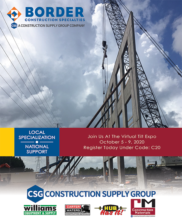 BorderConstruct's tweet photo. Stop by and see us and our 'Sister Company' Construction Materials at the 2020 Virtual Tilt Expo. Register Today with Code C20 https://t.co/53rg7ndS1i

#Border #BorderConstructionSpecialties #ConstructionMaterials #TiltExpo #Tilt #OneCSG #TheCSGAdvantage https://t.co/76gmKoCNVs