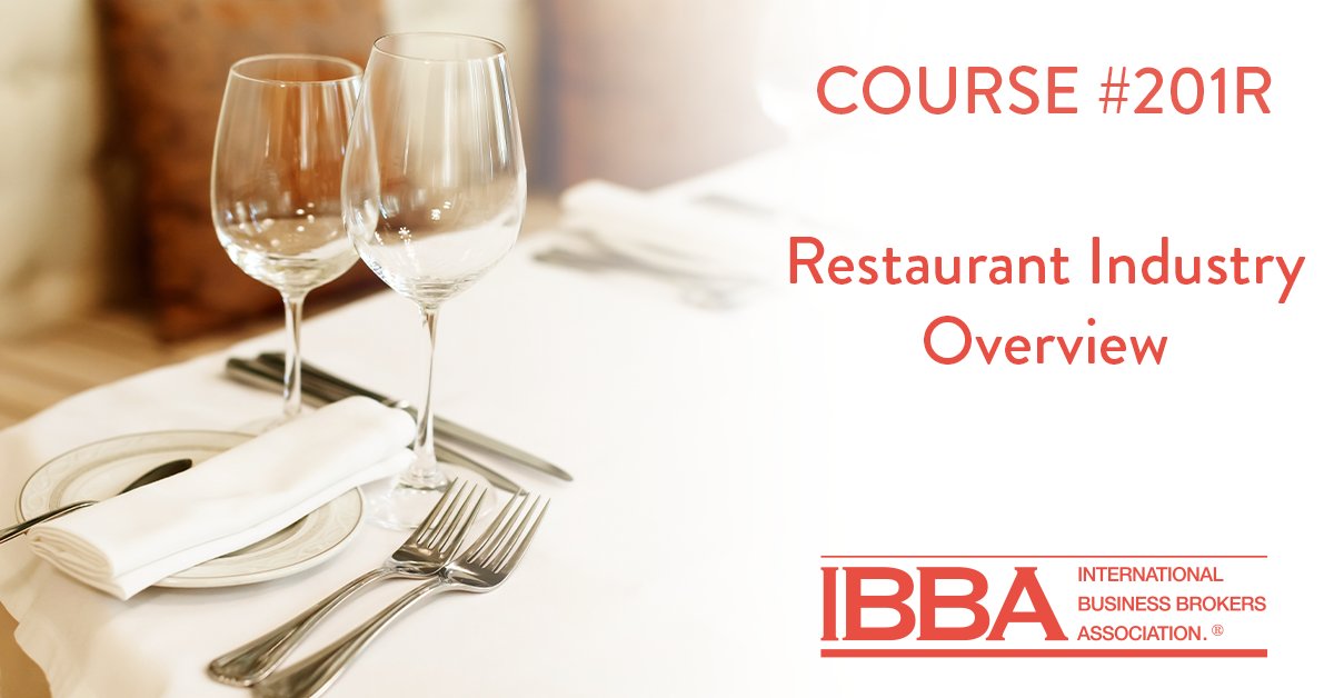 IBBAHQ's tweet photo. Expand your industry knowledge with Course #201R: Restaurant Industry Overview. Learn more and register for the course here: https://t.co/XBDL02kCZP https://t.co/LM4FNheOaU