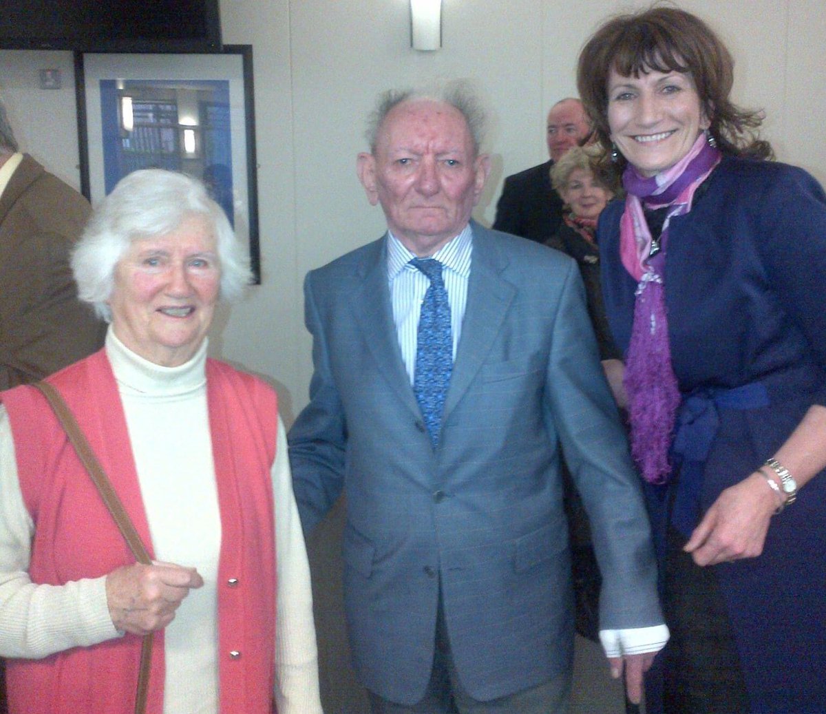 Not everyone can say that they got a lift to the school bus with a literary giant. Lucky to have called him our neighbour when I was growing up. Remembering #BrianFriel on the 5th anniversary of his death