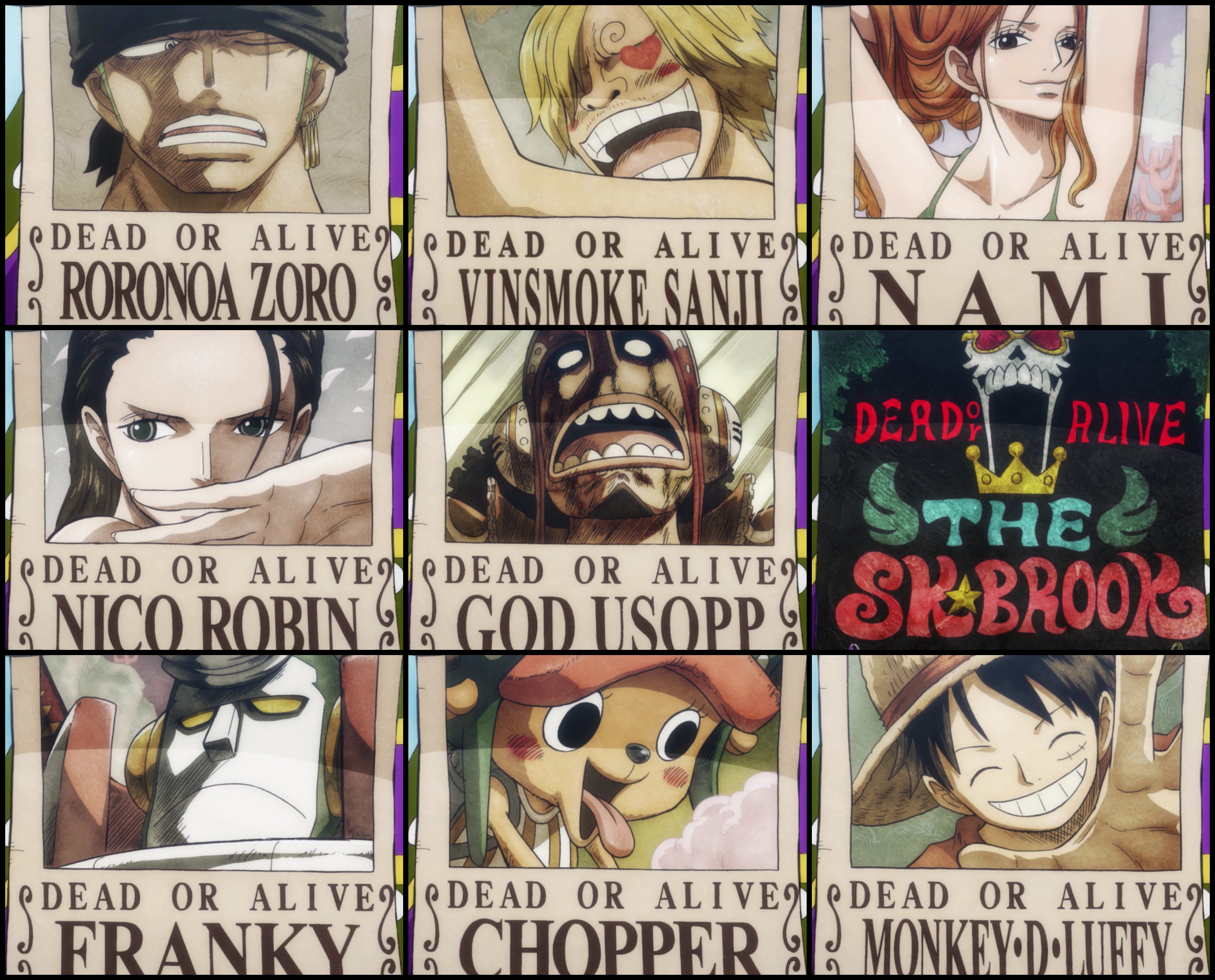 Toei Animation Who Was The Most Ready For Their Wanted Poster Pic Onepiece Ep 943 T Co Ov3cjzsv4o Twitter