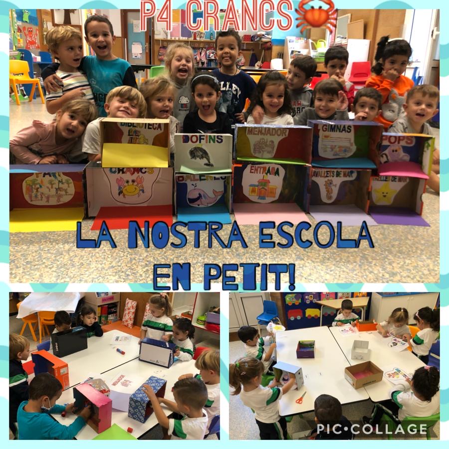 TeresesVilanova's tweet photo. Els i les de P4 acabem la setmana fent una maqueta de l’escola (d’una part i sense poder-la visitar😁😊😃) acabem així el projecte de: Tornem a l’escola! #units #somcreatius @TeresesVilanova @FETeresiana https://t.co/za77G2FqA9