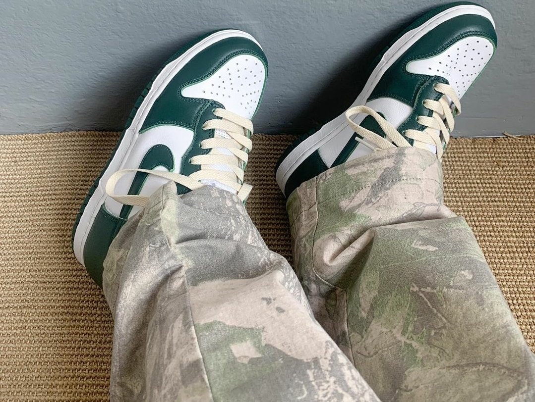 spartan green dunks