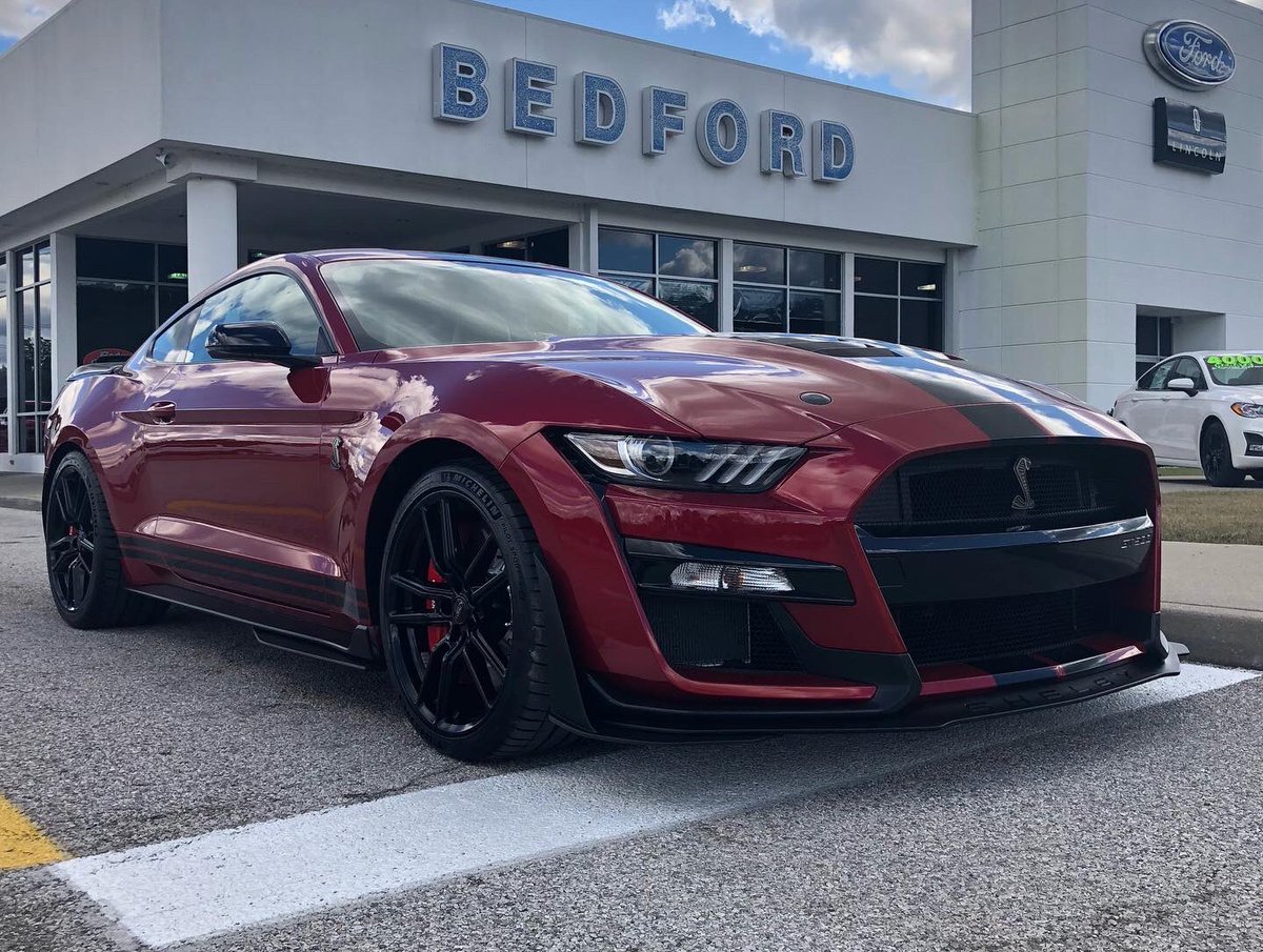 Congratulations to Donald Davis on the purchase of his brand new 2020 #Ford #Shelby #GT500 from Rick “Sparky” Sparks at Bedford Ford Lincoln!