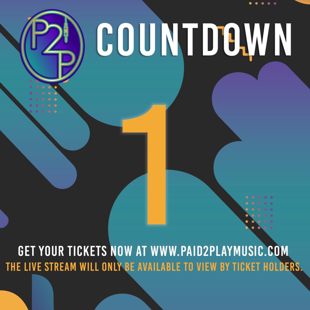 Paid2PlayMusic's tweet photo. I hope y’all are ready cuz tomorrow is the day!! Let’s gooooo! https://t.co/zMzjYsosMd