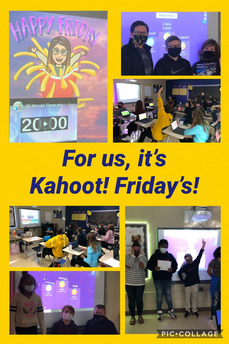 AMattsClass's tweet image. FriYay is for @GetKahoot @WCPSCommanders