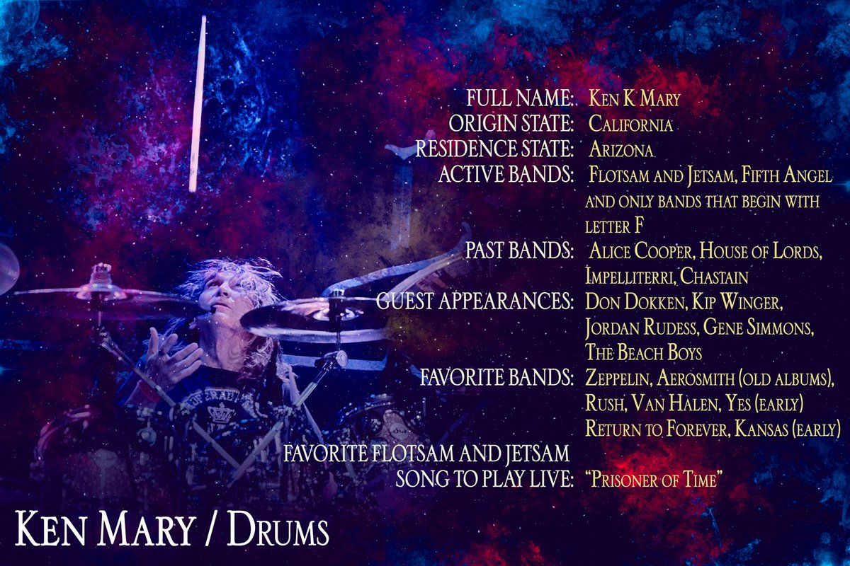 Flotztildeath's tweet photo. #BandMembers #BadassDrummer #KenMary #MoreToCome #NewAlbumInTheWorks #FlotzillaIsComing #FTD https://t.co/EP9iY81elc