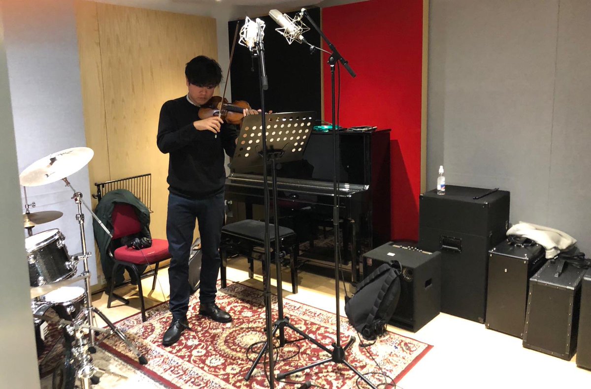 Our incredibly talented composer Rupert Uzzell @ruzzfeed recorded part of our score today <a href="/AbbeyRoadInst/">Abbey Road Institute</a> with some equally amazing musicians and technicians. Thank you all involved for working on our film! #filmscore #abbeyroad #filmmusic