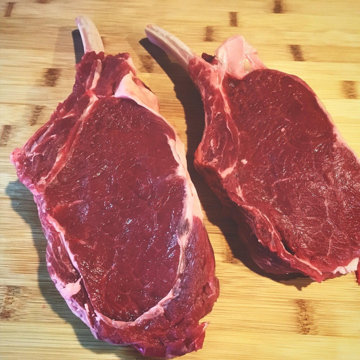 Bison tomahawk for the bbq anyone?!