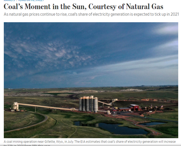 If  $HNRG is forced to sell tons at $35, then this is not much of a winner; their current EV is probably ~right. However, if you believe that nat gas will be mid-2’s or higher over the next years (as associated gas from shale wells declines), then the demand for coal will increase