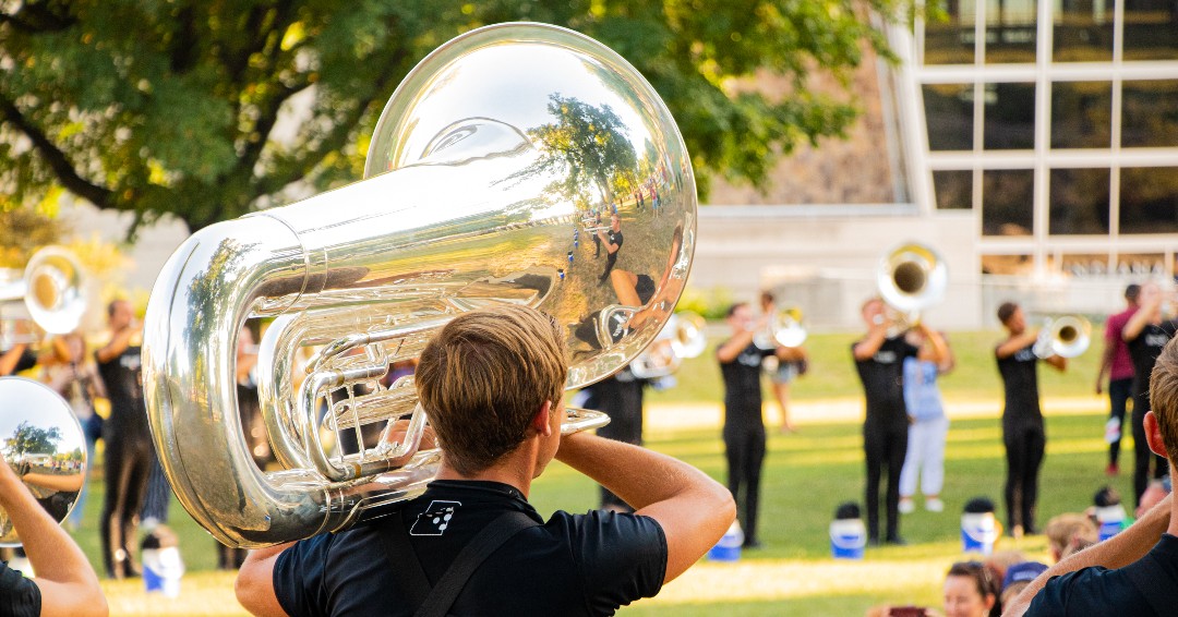 JupiterWinds's tweet photo. The Blue Knights Drum and Bugle Corps Brass. 

#jupiterbandinstruments https://t.co/wPPanAHR8l