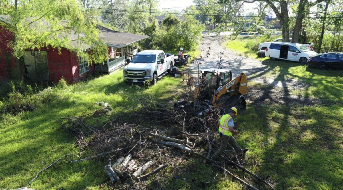It was humbling to see the work our partners at <a href="/CaseCE/">casece</a> and <a href="/TeamRubicon/">Team Rubicon</a> are doing together to help with the #HurricaneLaura recovery effort.

We couldn't be more proud to work with both organizations!