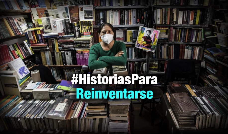 WaykaPeru's tweet photo. Mabel Cueva tuvo la idea de cambiar su forma de trabajo y salvar a sus lectores del aislamiento. #HistoriasParaReinventarse

➡️https://t.co/VZ4b25e4Un https://t.co/cNYOyFxFZi