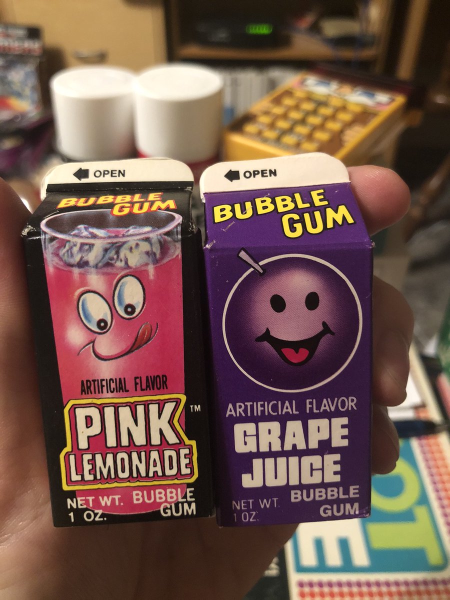 80sThen80sNow's tweet photo. I’m So Tempted to Open These 35 Year Old Boxes of Topps Gum.  Maybe on the Next Live Feed that Way They’ll Be Witnesses to Send Paramedics to My House.  

@Topps #Topps #Bubblegum #Gum #Candy #Retro #OldSchool #OldSkool https://t.co/NrpkonBz7t