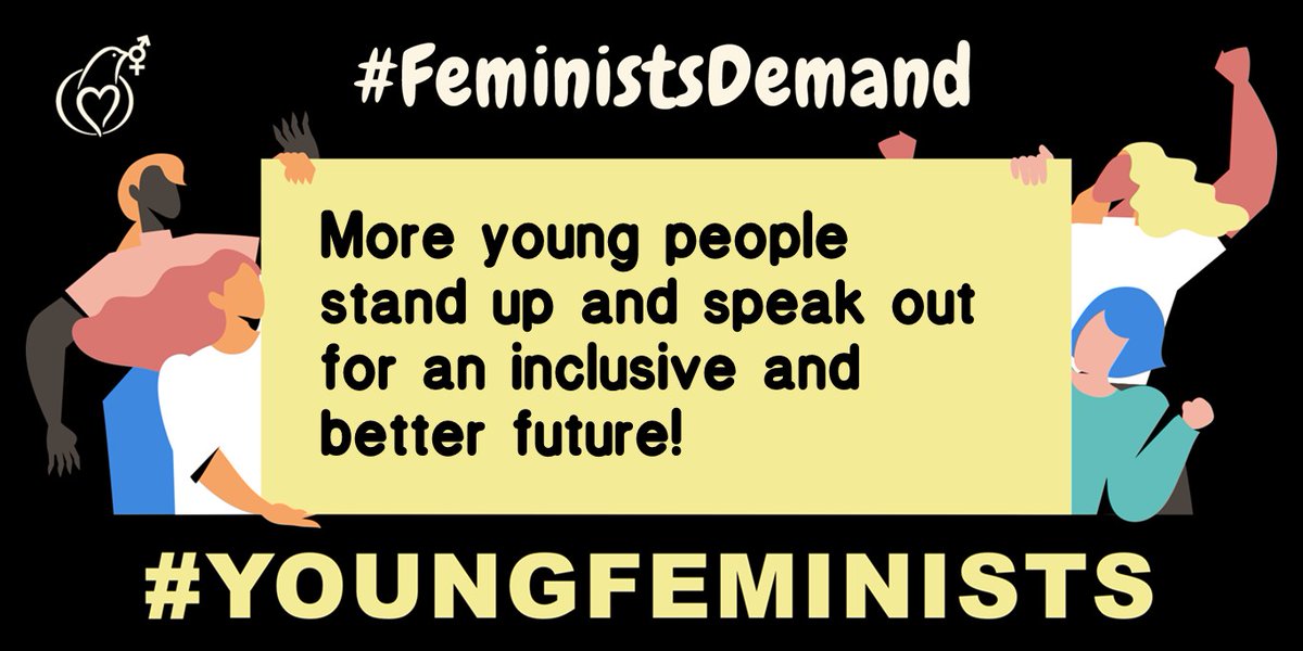 It’s time for #YoungFeminists to launch a new stage!

The future belongs to the creative and imaginative young people. #FeministsDemand more youths to stand out and speak up!