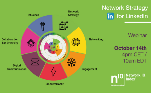 TatajInnovation's tweet photo. Join us for our next webinar led by @DariaTataj "Your Network IQ | Network Strategy for LinkedIn". 

October 14, 4 PM CET / 10 AM EDT 

Register here https://t.co/1vnrUvZmfp

#Linkedin #Webinar #NetworkThinking https://t.co/vWzKUWog8O