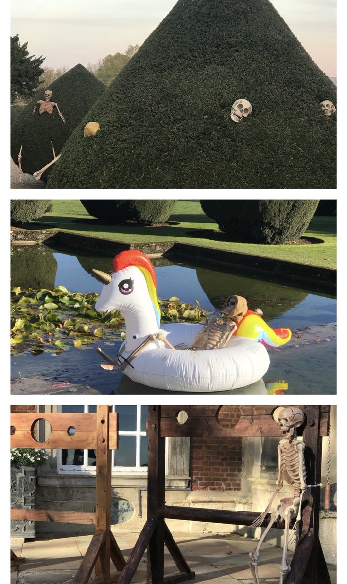 Getting excited about our half term Halloween Trail. Spooky (socially distanced) fun outdoors here, 23rd Oct - 1st Nov daily 11-4. Decipher spooky clues among dramatic, hand-crafted scenes, hunt for the Seven Spooky Sacks &amp; romp in the woodland adventure playground...if you dare!