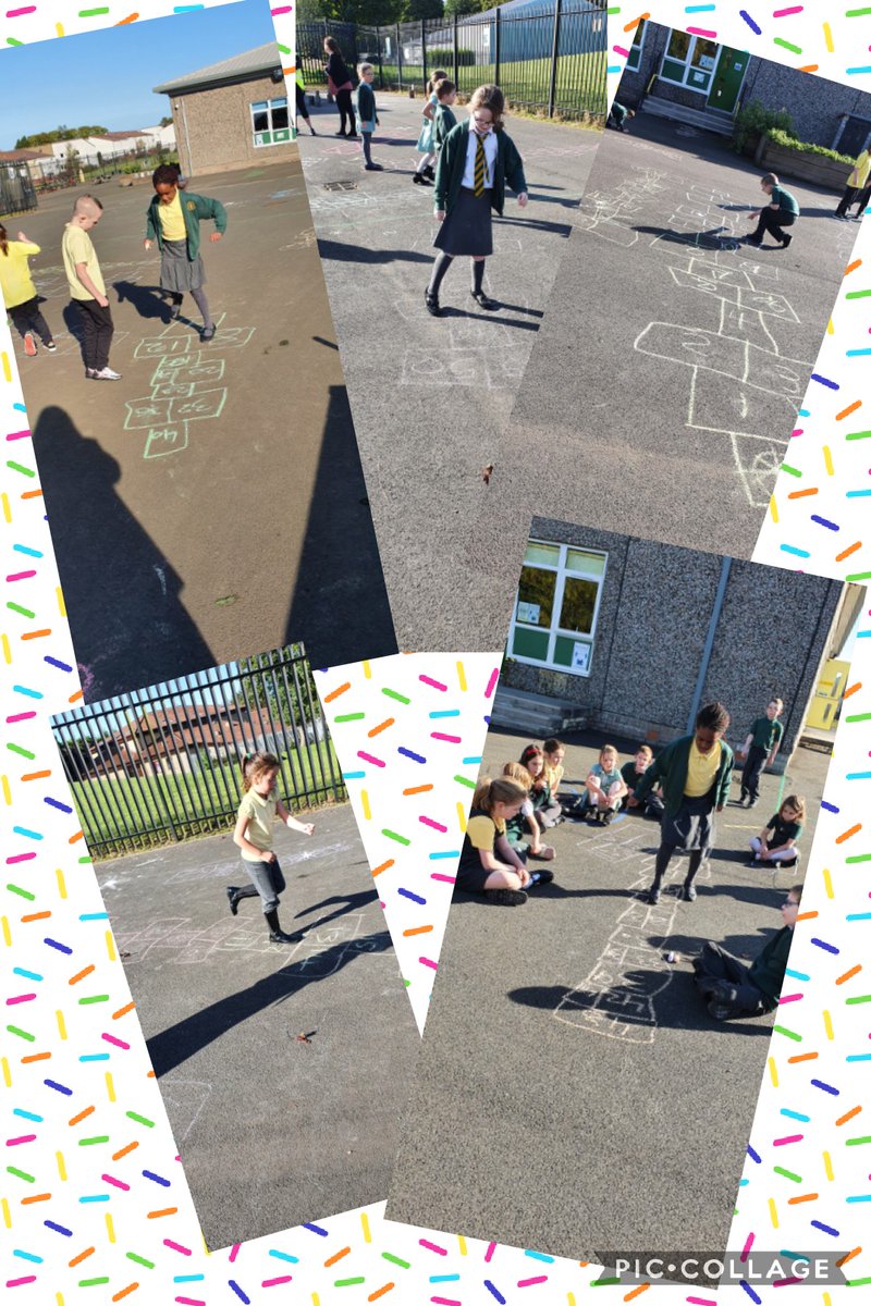 MrsMitchellKPS's tweet photo. Today we made the most of the wonderful weather and played hopscotch outside to practice our skip counting in 2s, 5s and 10s! Some of us even tried counting in 3s and 4s! @KnightsridgePr1
@mathsweekscot #MathsWeekScot #KPSnumeracy @WLmaths https://t.co/UmH6HFFtvq