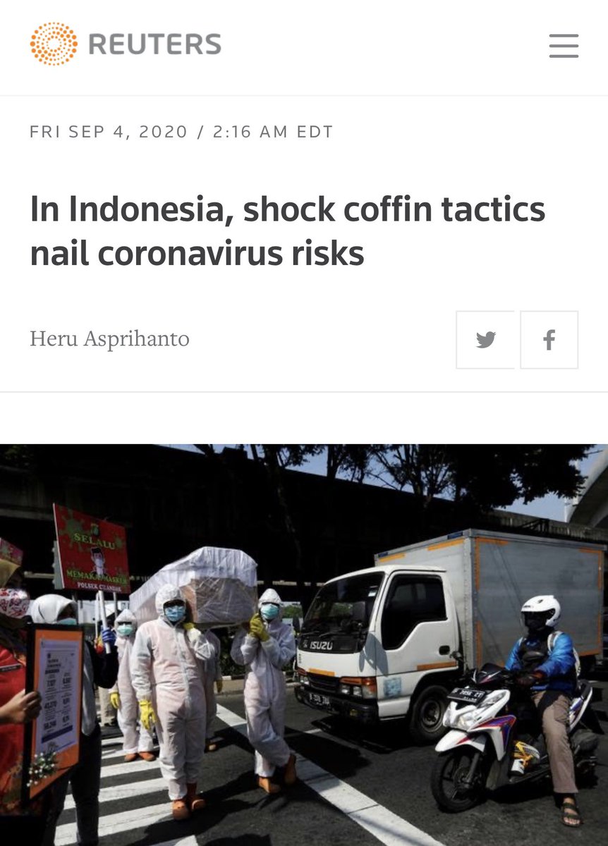 “Emergency demands” came from “War Industries Board” to “confine product to the most simple type” of coffinsToday in plain sight, Indonesia uses “shock coffins” as a way to warn citizens about the dangers of the outbreak
