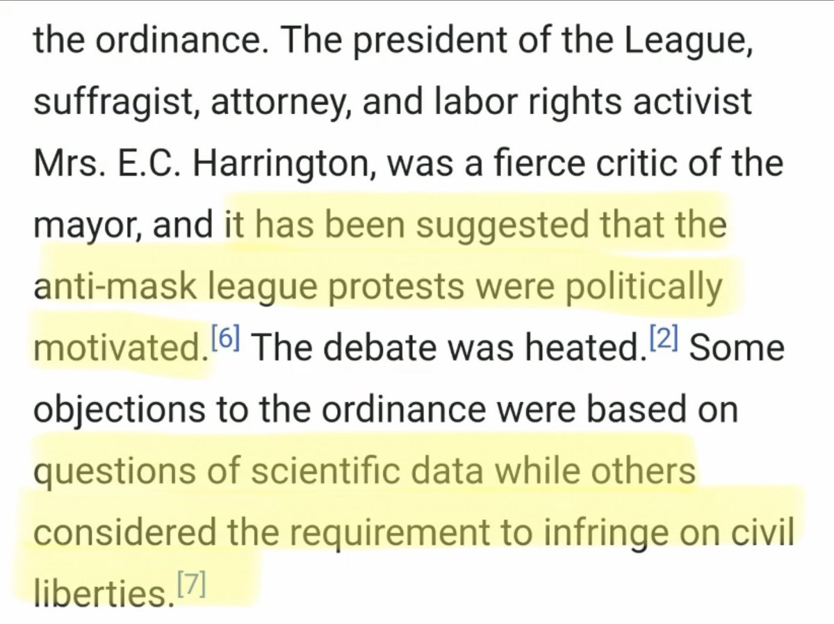 Political parties played their hidden hand, the people followed suit. Division caused by choice of political stance creates chaos among the people.Anti-Mask leagues were created. Citizens were shot and arrested by Deputy Health Officers for “refusal to don an influenza mask”