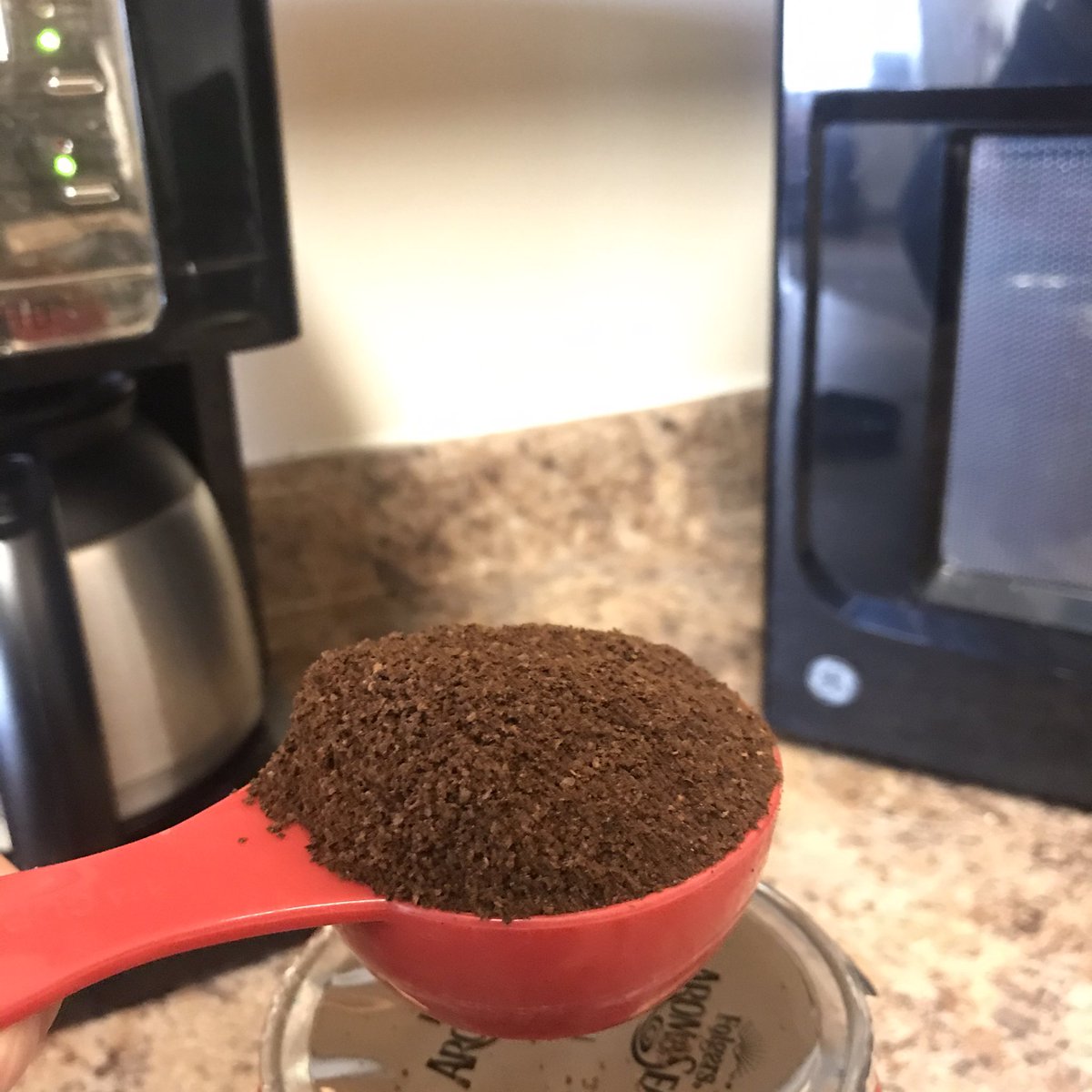 Me making a cup of coffee at the beginning of 2020 vs. Me making a cup of coffee today: