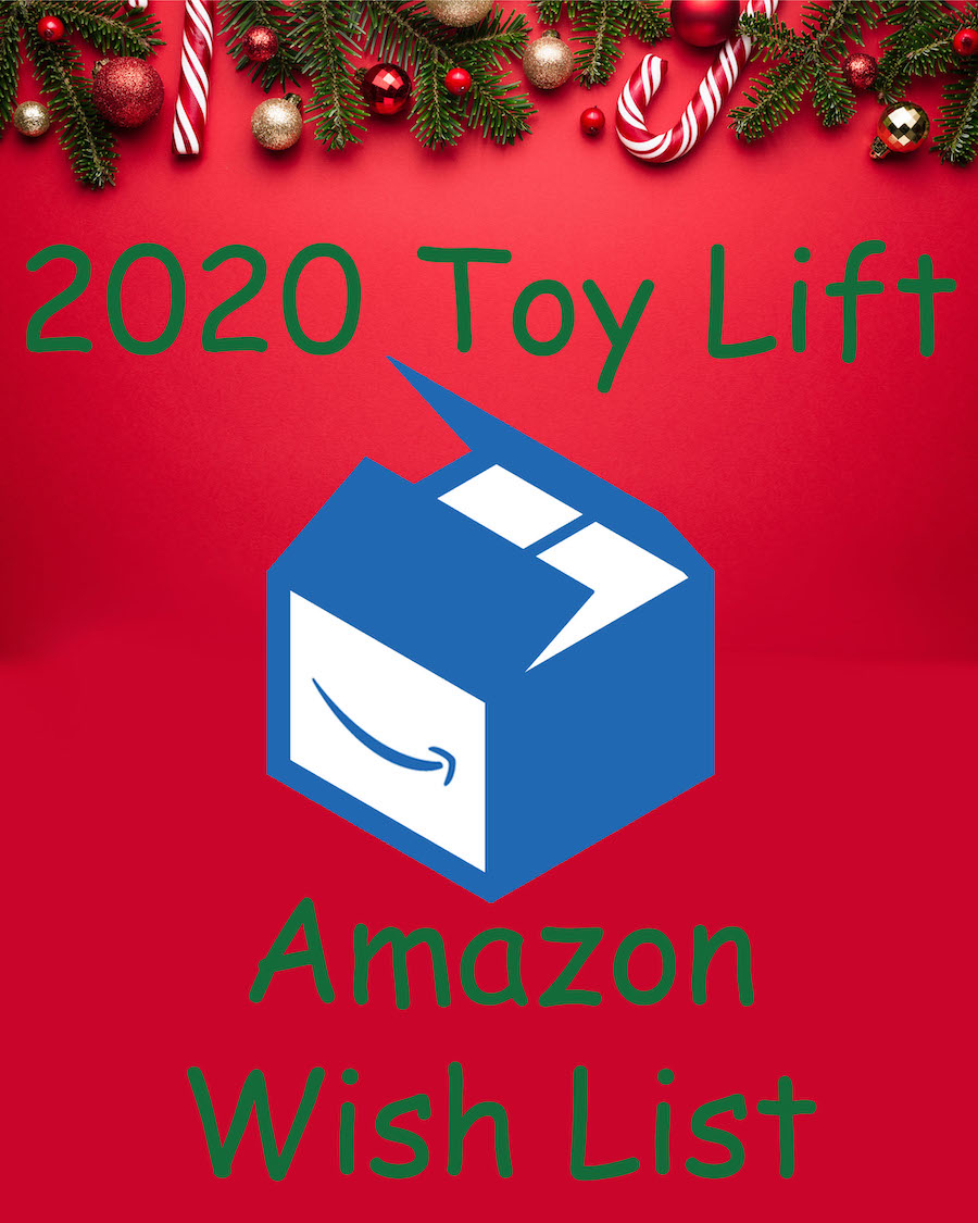 This year the #2020toylift is encouraging EVERYONE to shop our Amazon Wish List (zcu.io/aruY ), not only do you get to shop awesome toys, but those toys can be shipped directly to the Toy Lift! #itonlytakesone