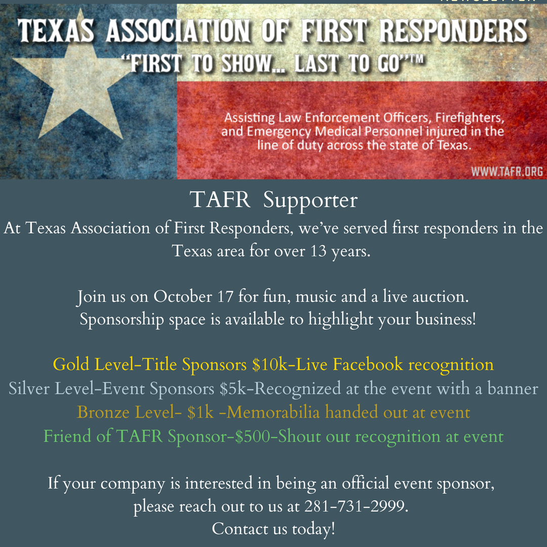 Texas Association of First Responders (TAFR) tweet media