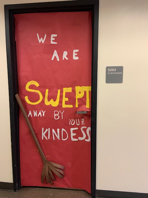 WeAreEaglecrest's tweet photo. Today might be National Custodian Day, but we are thankful for our incredible team EVERY DAY. Thank you for keeping EHS #raptorsafe and clean @EaglecrestStuCo https://t.co/v1tuCQ25b1