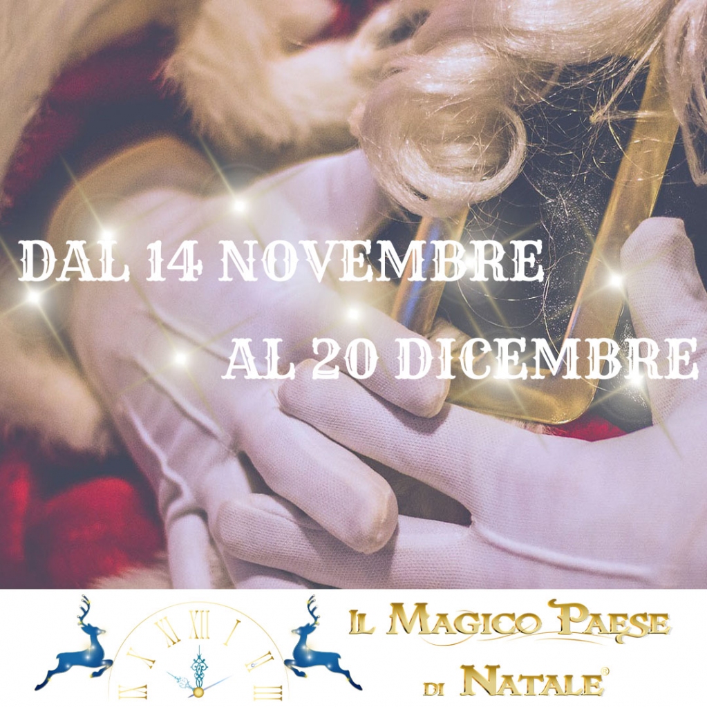Chi non ha mai smesso di sognare?💫
È stato un anno che ricorderemo, ma abbiamo riscoperto i valori delle piccole cose.
Tutte le piccole cose di cui è fatto il #Natale. 
Ricordiamo a tutti i sognatori che noi saremo qui dal 14 al 20 dicembre.
#comingsoon  #magicopaesedinatale