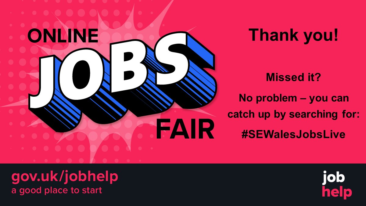 JCPinSEWales's tweet photo. 👷 Thank you for joining today's #Construction Online Jobs Fair with @JCPinSEWales. If you missed it no need to worry just 🔍Search using the hashtags #BYFWales #SEWalesJobsLive https://t.co/4euJMOVoVx