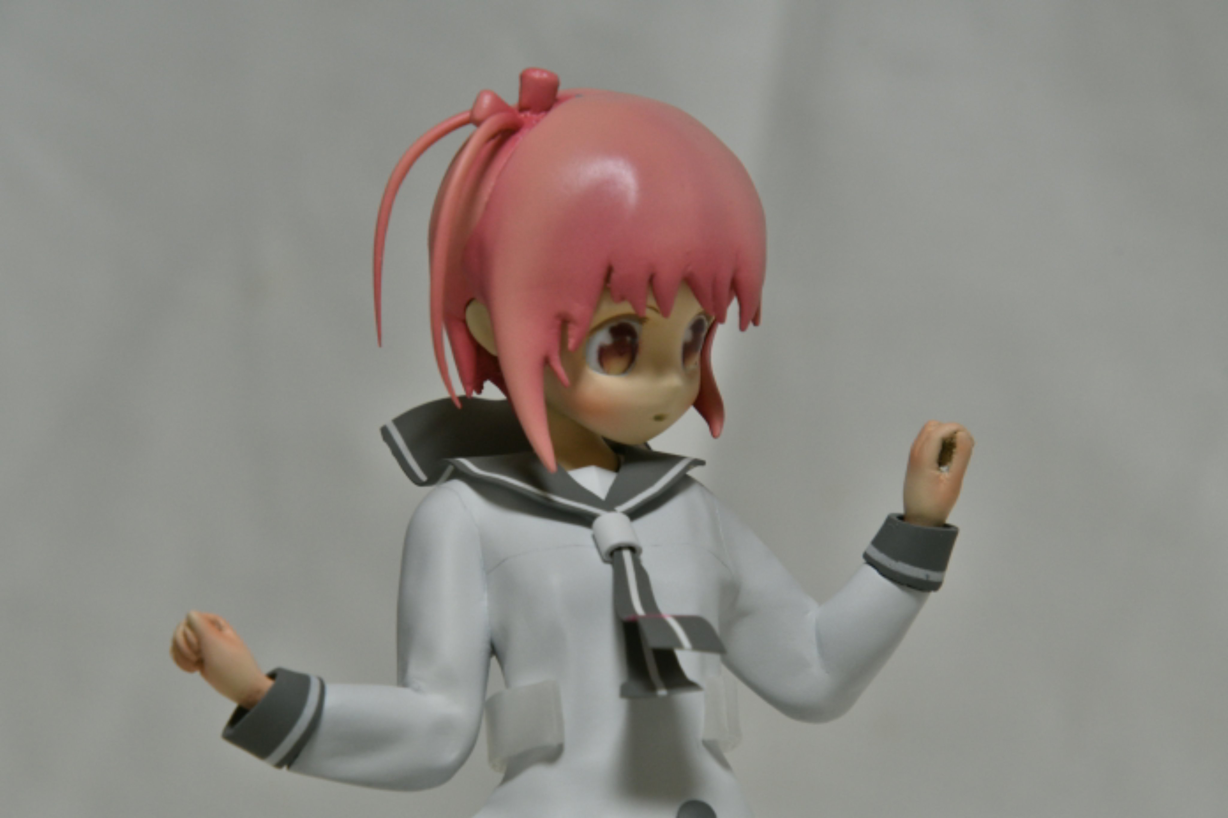 本物ファーメン 一之瀬花名ちゃんの自作フィギュアが遂に完成 約5ヶ月かかりました ほとんどのパーツが3dプリンターで出力したものです パテ盛り やすりがけを繰り返して表面を仕上げました モデリング Blender 3dプリンター Adventurer3 自作