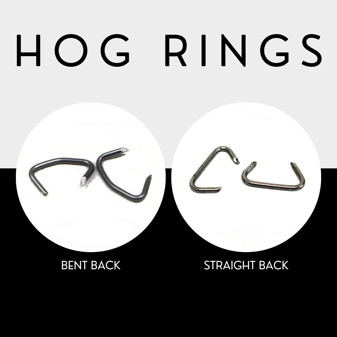 Albright's Supply on Twitter "Use either style of hog rings to attach