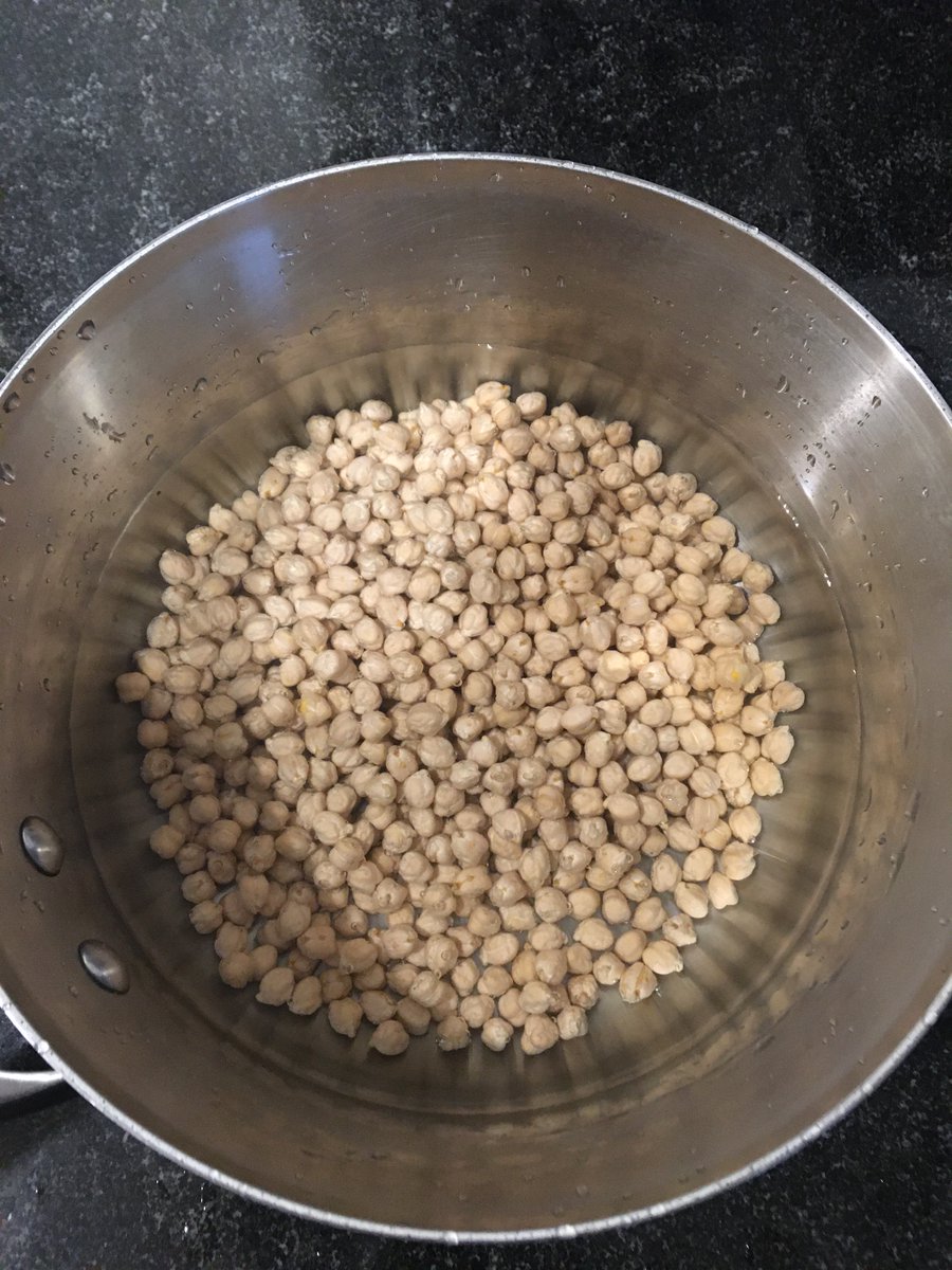 well, i did have chickpeas on the mind this morning. the question is: am i making his recipe or my own?