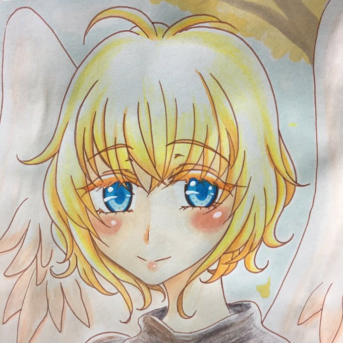 翼のある女の子のtwitterイラスト検索結果