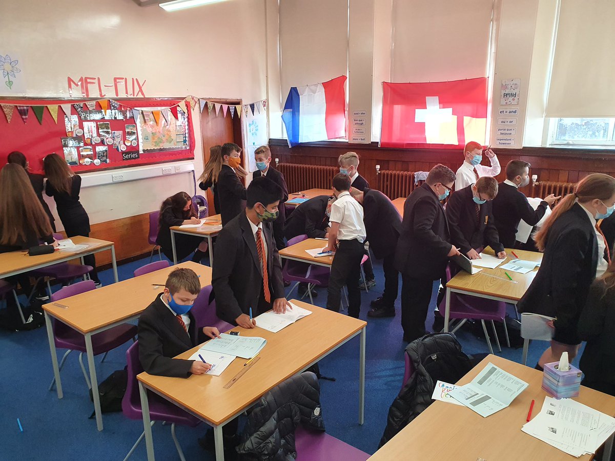 BellshillMaths's tweet photo. Our colleagues in languages did a sondage (survey) with S1 today and then worked out a few percentages using their French numbers for #MathsWeekScot
Great to see how maths is used in other subjects!
@BellshillA https://t.co/L3CbxKj6T8