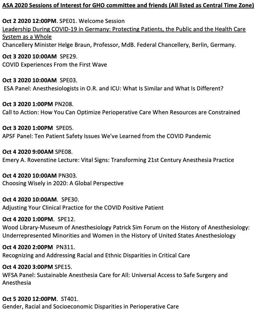 Not too late to register for @ASALifeline 2020 Annual Meeting! Here is a list of events of interest for #globalanesthesia... @spaglobalcom @wfsaorg asahq.org/annualmeeting/…