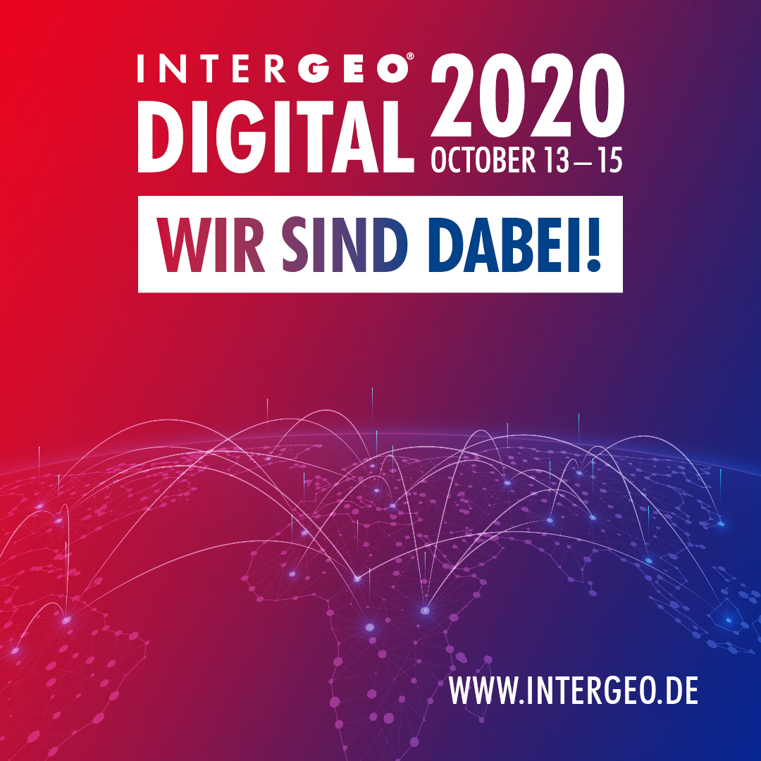 Noch zehn Tag bis zur digitalen <a href="/InsideIntergeo/">INTERGEO</a> 
intergeo.de/de/tickets