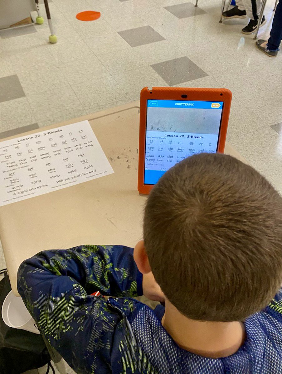 Reading Horizons in action in 2nd grade! Students were having so much fun recording themselves reading the transfer cards using ⁦⁦ChatterPix!
⁦@NikolovLensi⁩ ⁦<a href="/ReadingHorizons/">Reading Horizons</a>⁩ ⁦<a href="/ChatterPixIt/">ChatterPix</a>⁩ ⁦⁦<a href="/cbbarclayES/">cb-barclay</a>⁩
