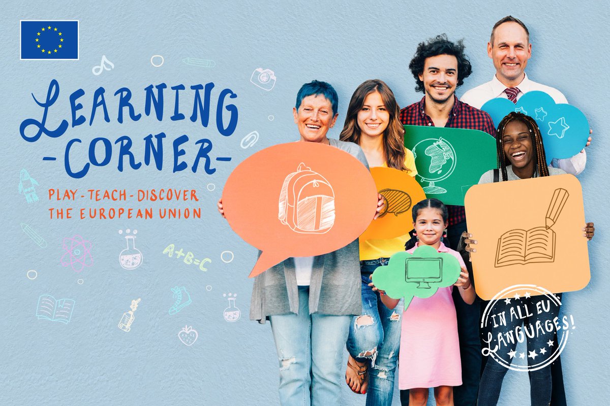 Are you a teacher looking for resources to help your students learn about the EU? 🇪🇺💡

Find free education tools – lesson plans, games, quizzes and more – for all age groups in 24 languages in the #EULearningCorner → europa.eu/!Vj67XU

Happy #WorldTeachersDay!