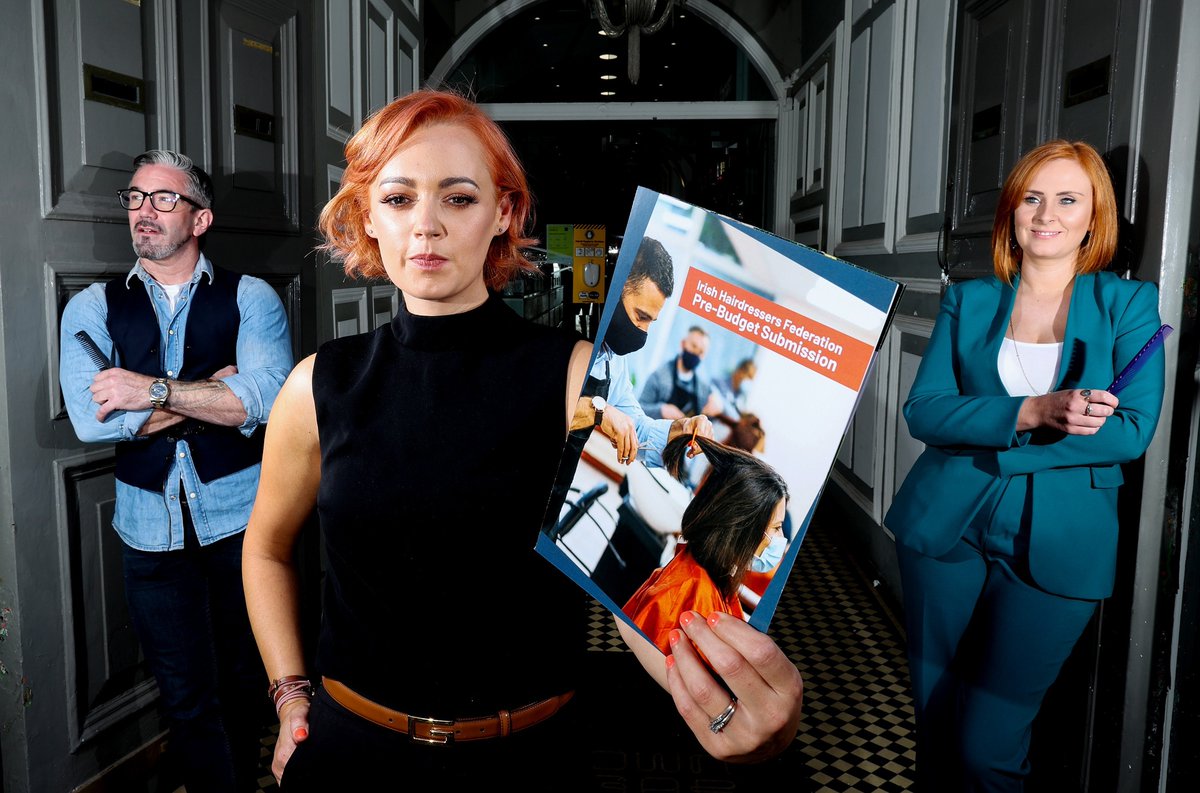 IHF (@irishhairfed) on Twitter photo Our pre-Budget submission calls on the Government to support the hairdressing sector as it struggles to recover from the effects of Covid-19
<a href="/lisa_zinc/">Lisa_Zinc 💜🏳️🌈</a> <a href="/dubcham/">Dublin Chamber</a> <a href="/EnterInnov/">Dept_Enterprise</a> <a href="/sfa_irl/">Small Firms Association</a> <a href="/leovaradkar/">Leo Varadkar</a> <a href="/Damien_English/">Damien English</a> #budget21 Our pre-Budget submission calls on the Government to support the hairdressing sector as it struggles to recover from the effects of Covid-19
<a href="/lisa_zinc/">Lisa_Zinc 💜🏳️🌈</a> <a href="/dubcham/">Dublin Chamber</a> <a href="/EnterInnov/">Dept_Enterprise</a> <a href="/sfa_irl/">Small Firms Association</a> <a href="/leovaradkar/">Leo Varadkar</a> <a href="/Damien_English/">Damien English</a> #budget21