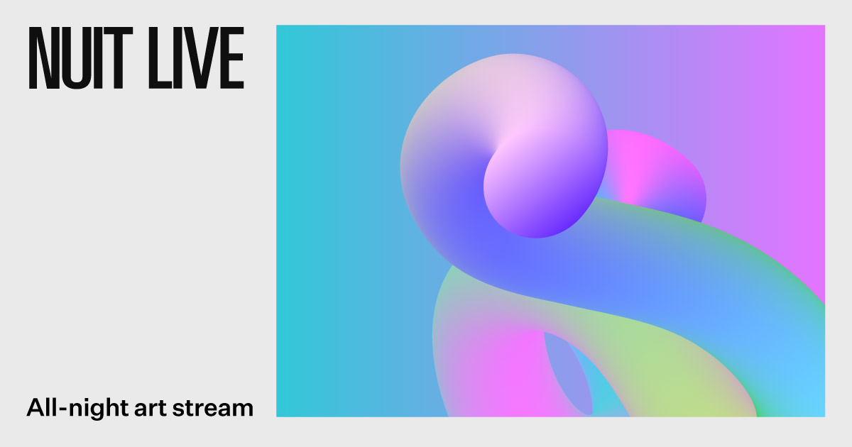 nuitblancheTO's tweet photo. On Oct 3, discover Nuit Live with new &amp; existing screen-based artworks from more than 20 national and international artists! #nbTO20. 
Details:  https://t.co/JK34HOJwCw https://t.co/dabX48naet
