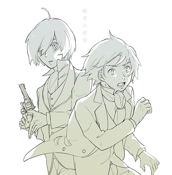 イニシエの絵だけど再掲してお祝いさせて…🎉屍者の帝国映画公開から5周年おめでとうございました… 