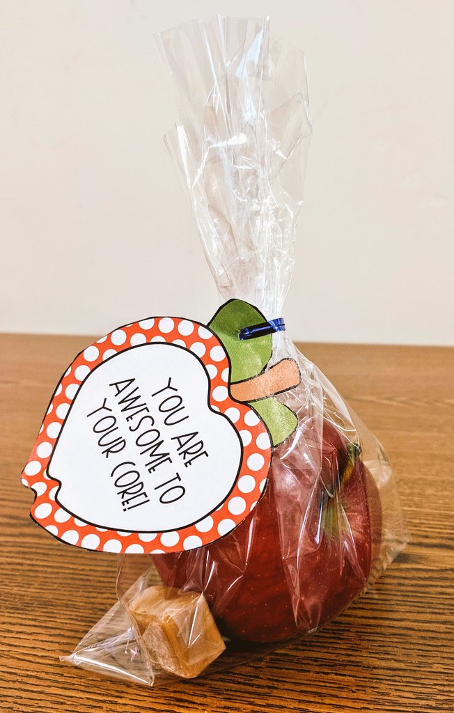 🍎🍏Our staff is "Awesome to the core!" 🍎🍏 We appreciate our staff and all they do for our students! 💙💛#Mc3G #McGuffey_MS #McGuffey_HS