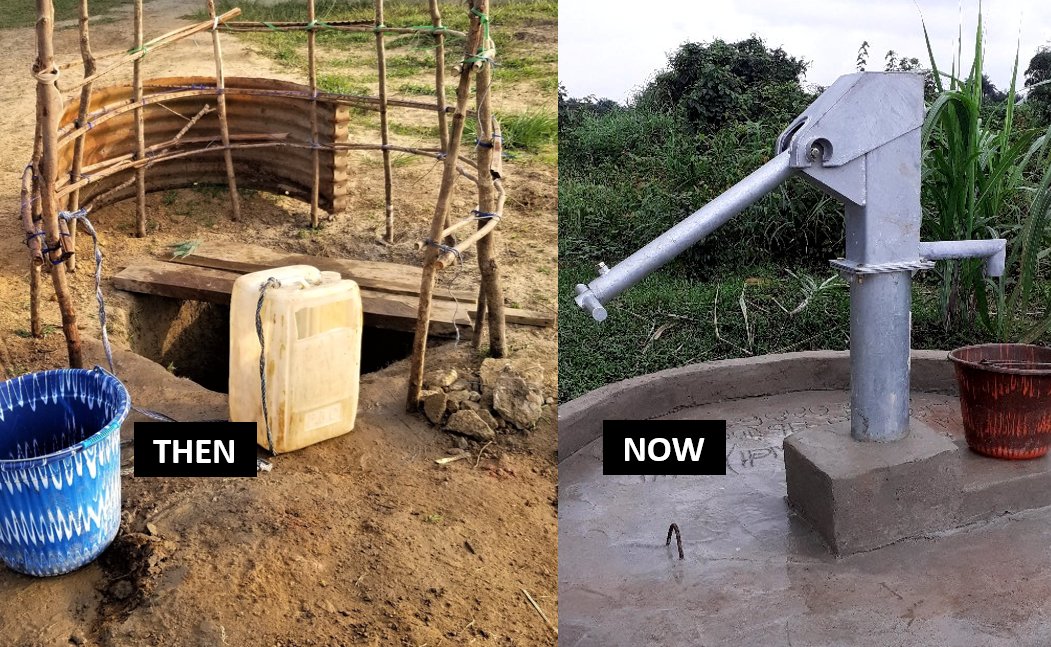 AfricaServe's tweet photo. Thanks to our partners who sponsored this project. Now our kids have safe drinking water at the Hope Center. https://t.co/AuEPx9zOsk