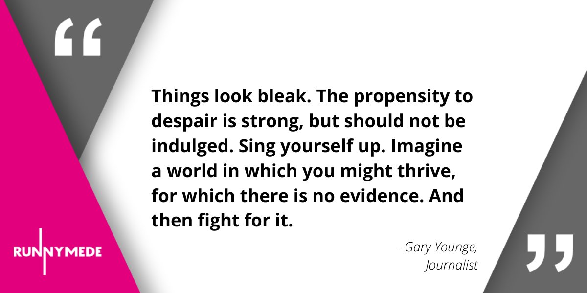 RunnymedeTrust's tweet photo. This #BlackHistoryMonth is taking place during troubling and testing times. 

So it's worth remembering @garyyounge's advice in his final Guardian column.

https://t.co/3c434q0faW https://t.co/ZHmpSvQvmf