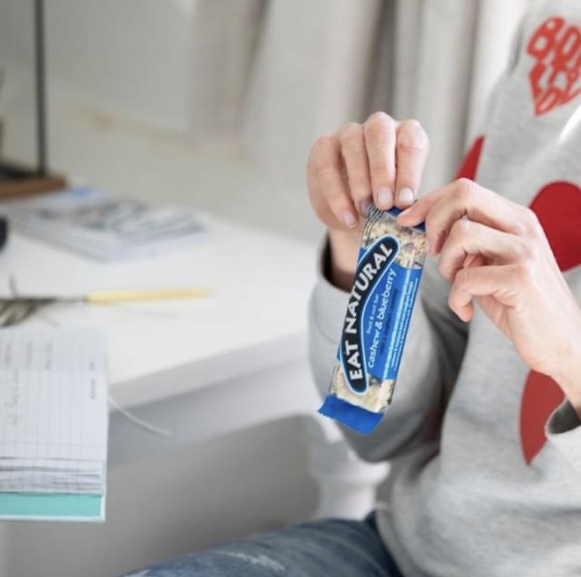 Work from home snack...you deserve it! 💙 #snacktime #workfromhome