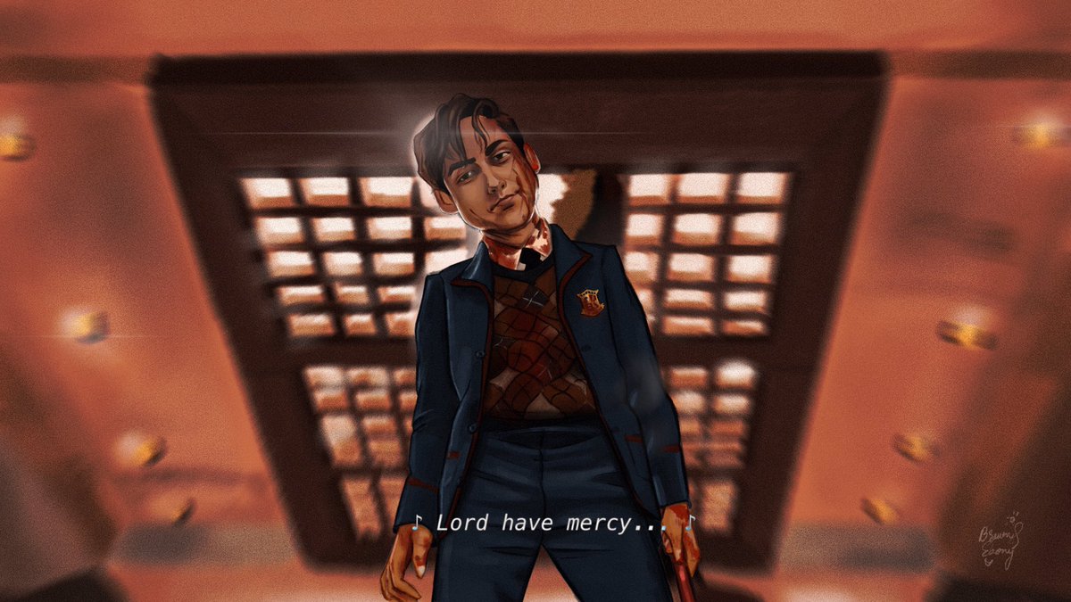 brownandebony's tweet photo. Our little psycho🪓

#digitalart #TheUmbrellaAcademy #theumbrellaacademy2 #numberfive #TUA https://t.co/3o7tab7KeQ