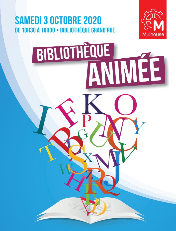 La #bibliothèque Grand'Rue de #Mulhouse vous accueille demain de 10h30 à 19h30 📚📖
Spectacle, marathon des #Illustrateurs, atelier de conversation en allemand, café littéraire, présentation de livres d'artistes... 9⃣RDV tous public à découvrir ! https://t.co/pfriEjLlXT https://t.co/oQWe98ZhGv