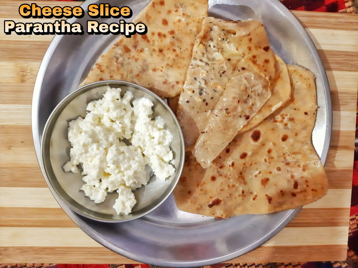 EasyTastyFood1's tweet photo. Cheese Slice Parantha Recipe /Tasty / Yummy / 
Go and watch the full video link is here:
https://t.co/Nrl0VOrMFX
.
.
.
#easy #easytasty #easytastyfood #parantha #cheese #cheeseparantha #cheeseslice https://t.co/GDfMzxpLRY