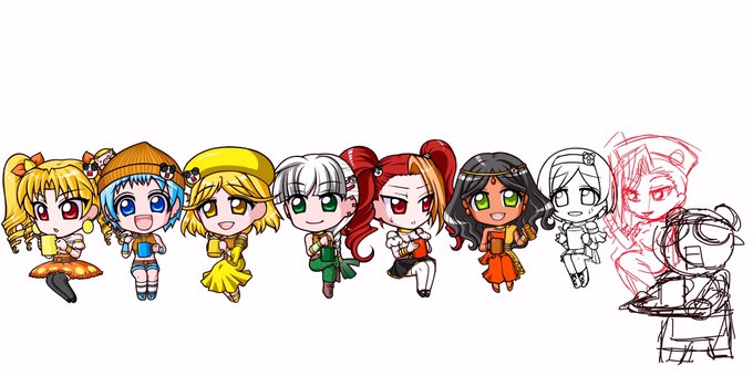 擬人化ラーメンちゃんのtwitterイラスト検索結果 古い順