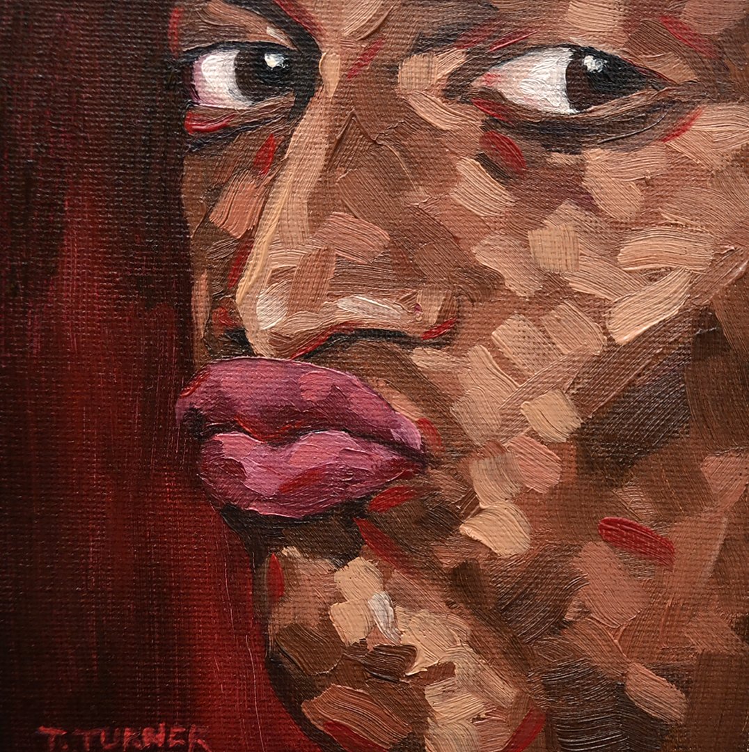 TraceKilla's tweet photo. This month I've tasked myself with doing an art challenge of painting some of my favorite memes featuring Black people. I had to start with my favorite one. https://t.co/BVGnnt3SHv